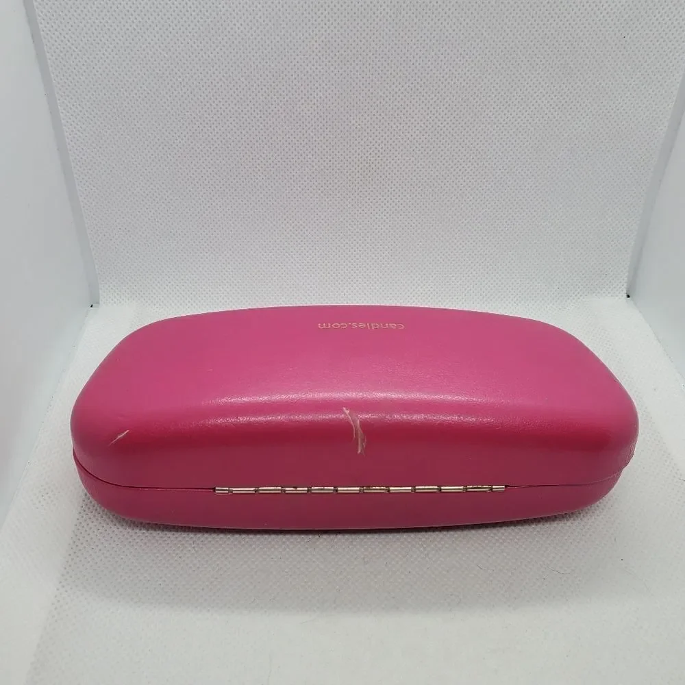 Candie's Pink & Gold Glasses Case